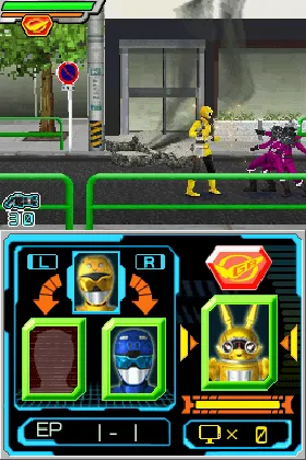 Power Rangers Go-Busters (Korea) screen shot game playing